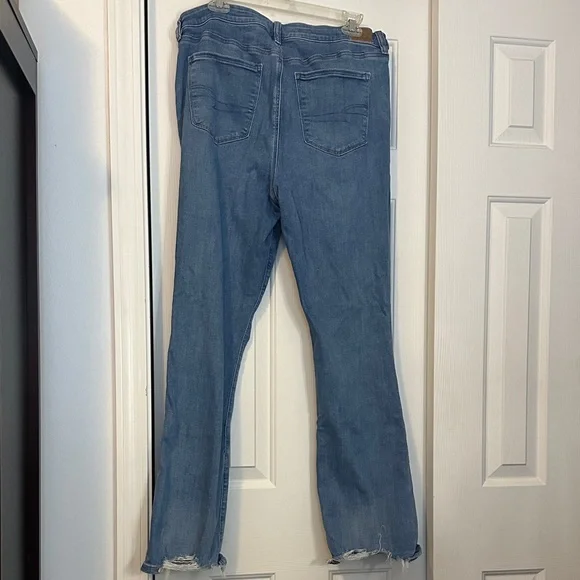 American Eagle Outfitters Women's Denim High Rise Skinny Kick - Picture 2 of 5